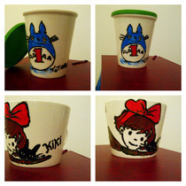 Personalised Hand Drawn Coffee Mug / Tea Cup