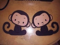 Foamie Decor For Anything U Want (Monkey Version)