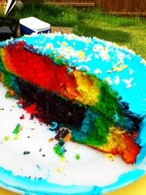 Rainbow Cake