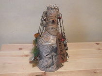 Recycled Bottle Jewellery Organiser