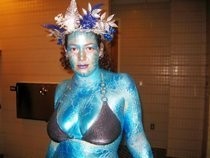 "Winter" Full Body Makeup