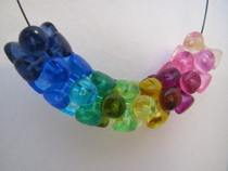 Rainbow Bead Necklace