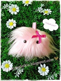 Fluffy Key Chain  