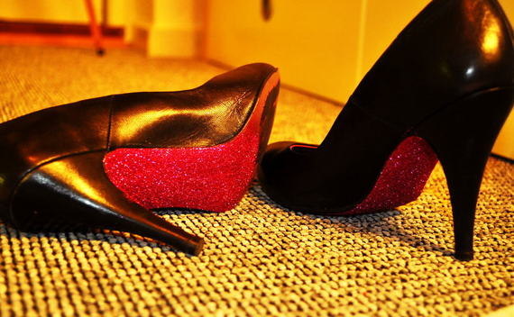 Shiny, Glitter Stilettos