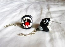 Chomp (Mario) Earrings