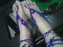Violet Barefoot Crochet
