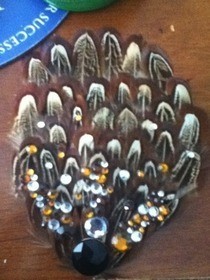Feather Hair Clip 