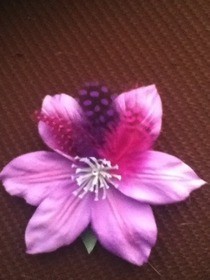 Flower With With Feathers 
