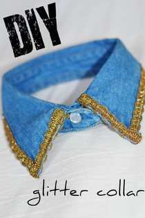 Diy Glitter Collar