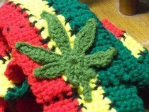 Crochet Pot Leaf