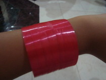 Plastic Bottle Ribbon Bracelet