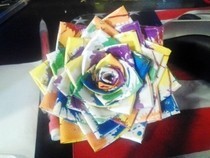 Duct Tape Rose