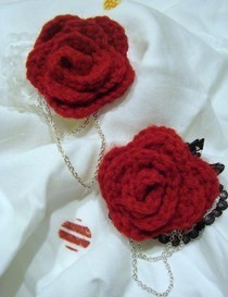 More Rose Brooches