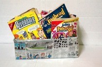 Shoe Box Comics Storage