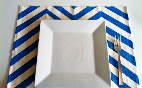Chevron Striped Place Mat