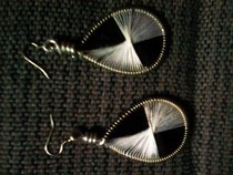 Yarn/Wire Earrings <3