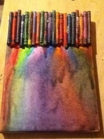 Melted Crayon Art