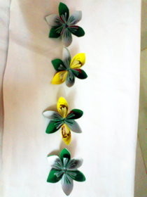 Origami Kusadama Flowers