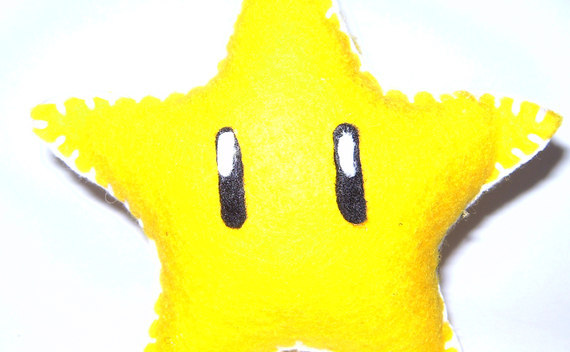 Felt Mario Star