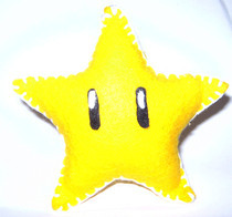 Felt Mario Star