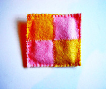Battenburg Brooch