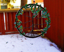 Wire Wrapped Tree Of Life Ornament