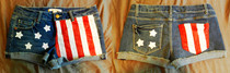 American Flag Shorts