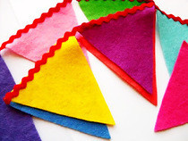 Easy Felt Bunting