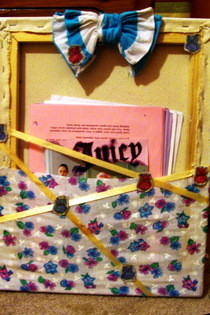 Canvas Letter Holder
