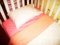 Girly Toddler Bedding Set