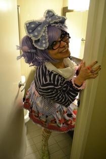 Purple Sweet Lolita Head Bow 