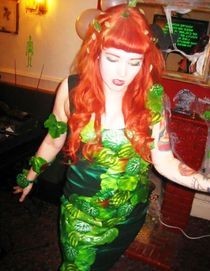 Poison Ivy Burlesque Outfit