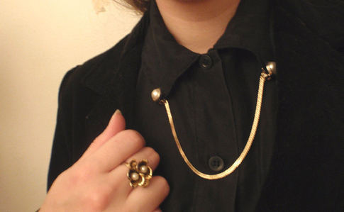 Chain Tethered Collar Tips