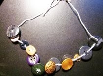Button Necklace
