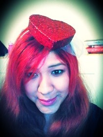 D.I.Y Topshop Heart Hat