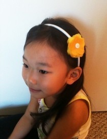 Flower Clips From A Lei!