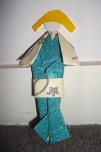Origami Geisha Girl
