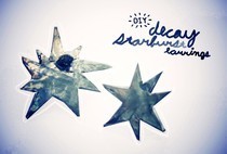 Diy "Decay Starburst" Earrings