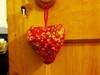 Paper Mache Heart Door Hanger