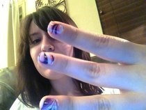 Swirl Nail Art Using Water