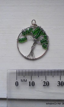 Wire Wrapped Tree Of Life Ornament