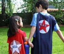 No Sew Kid's Capes