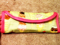 Make Up Brush Roll Up Bag