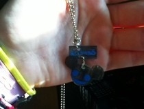 Deadmau5 Shrinky Dink Necklace