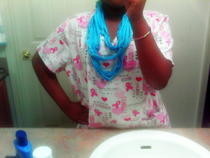 Recycled Tee Circle Scarf