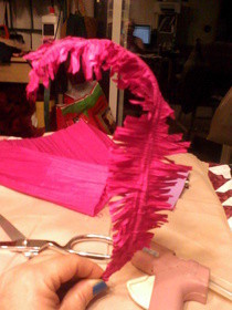 Unrealistic Fabric Feathers