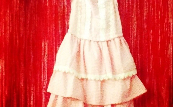 Ruffled Gingham Dress