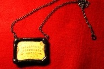 Ouija Board Necklace