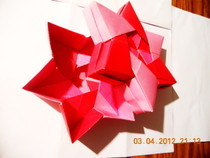 Origami 6 Pointed Star