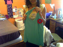Tote Bag From Old Top In Less Than 10 Mins!!